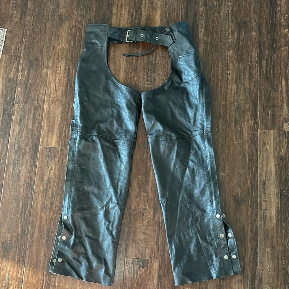 Vintage genuine leather chaps